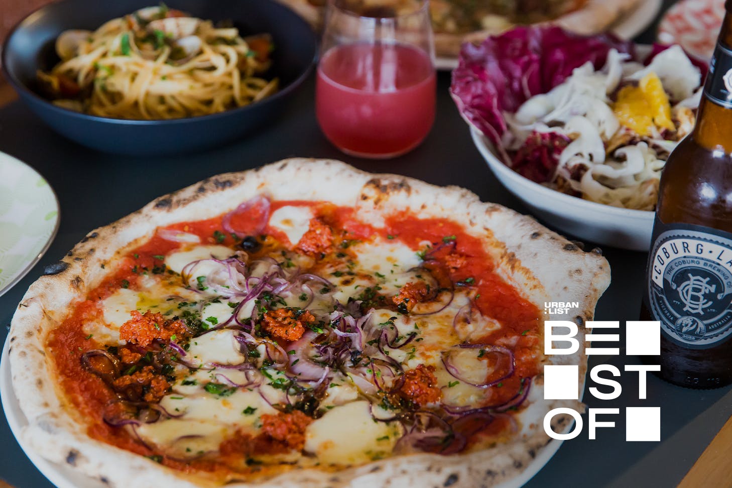 A pizza from Shop225 which has just won the equivalent on two Michelin stars, but for pizza.